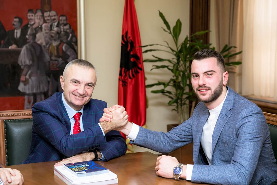 Presidenti takim me Kampionin e Evropës