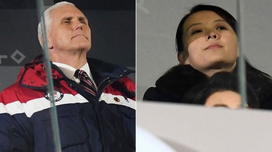Mike Pence e shmang darkën me koreanoveriorët në Lojërat Olimpike