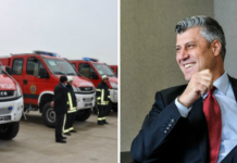 Thaçi i quan heronj zjarrëfikësit, këta të fundit kritikojnë institucionet për mospërkrahje