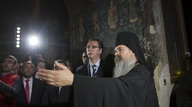 Peshkopi serb Teodosije kundër ndarjes së Kosovës