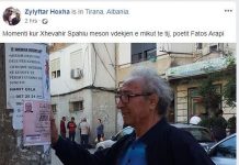 Fotoja e rrallë: po i ikin miqtë një e nga një, Xhevahir Spahiu përlotet nga vdekja e Fatos Arapit