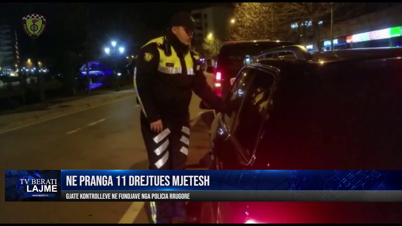 Policia Rrugore e Tiranës gjatë fundjavës arreston 11 drejtues mjetesh