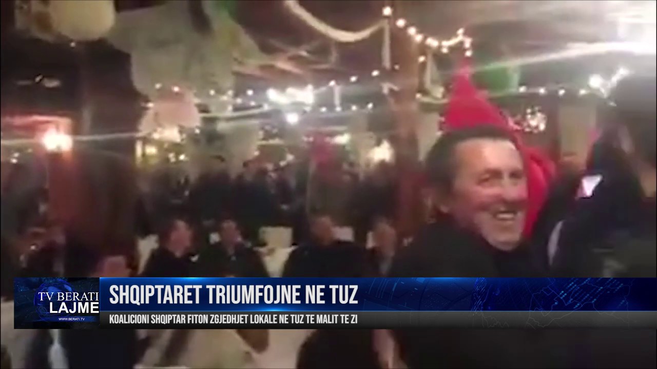 SHQIPTARET TRIUMFOJNE NE TUZ