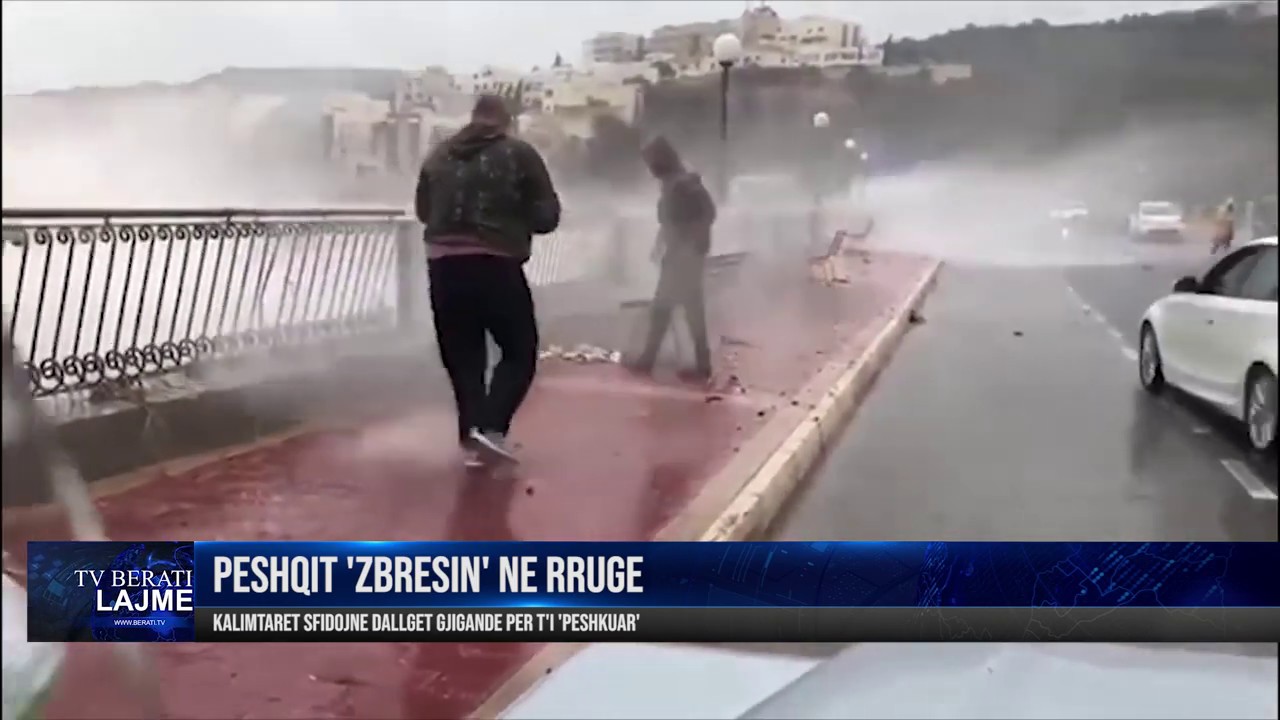 Peshqit 'zbresin' në rrugë