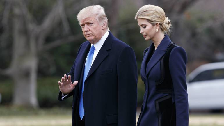 donald ivanka trump ap promo