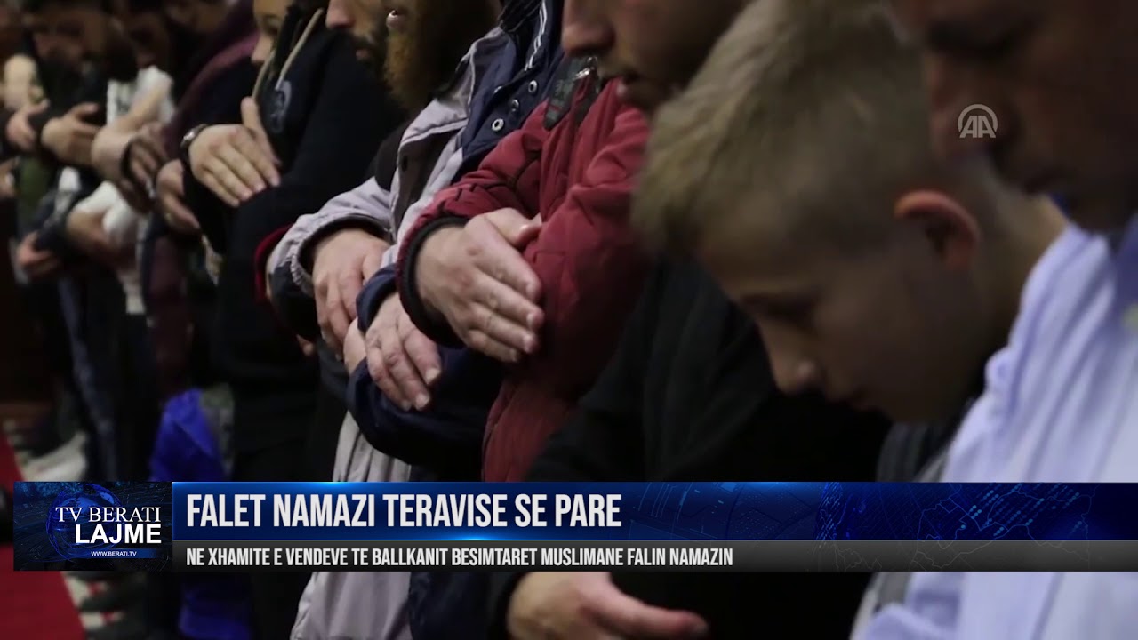 NAMAZI I TERAVISE NE TIRANE, PRISHTINE DHE SHKUP