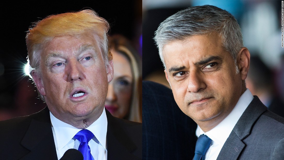 Sadik Khan i kthehet Trump: po sillesh si kalama! 3 160510182804 donald trump sadiq khan comp 2 super tease