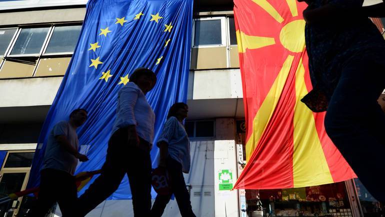 eu sjeverna makedonija zastave epa