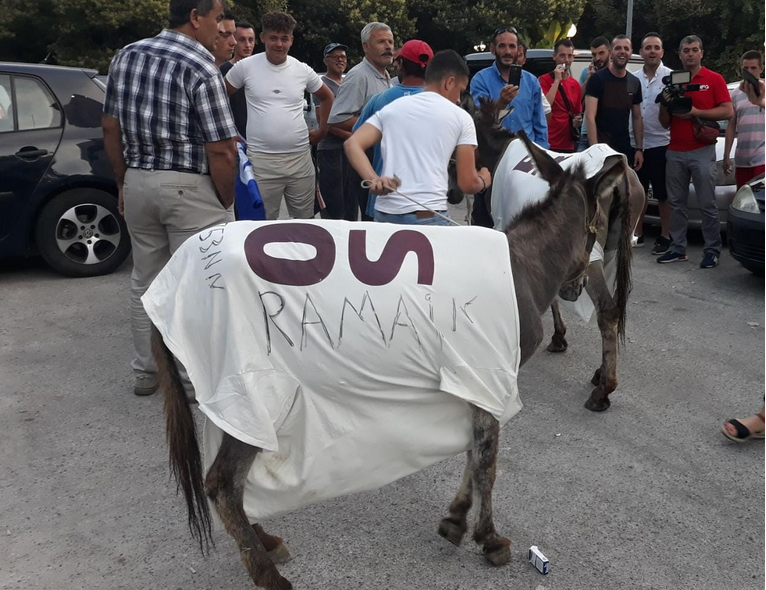 FOTOT: “Rama ik”, ja disa nga pozat më pikante të protestës që do “fundosë” qeverinë