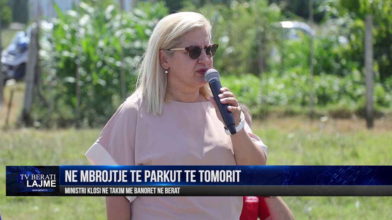 NE MBROJTJE TE PARKUT TE TOMORRIT, MINISTRI KLOSI NE TAKIM ME BANORET NE BERAT