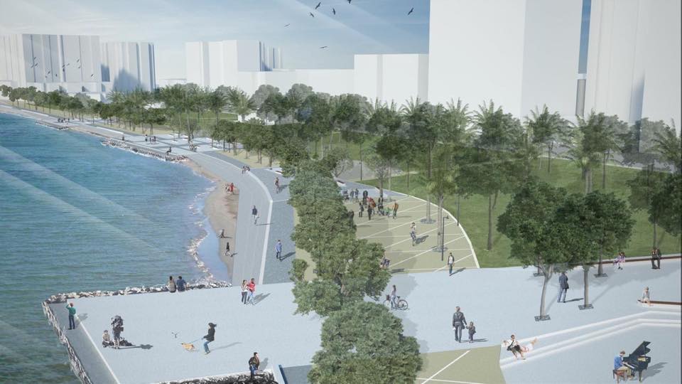 FOTOT e projektit, Rama: Kantieri i Rilindjes Urbane në vijën bregdetare të Durrësit