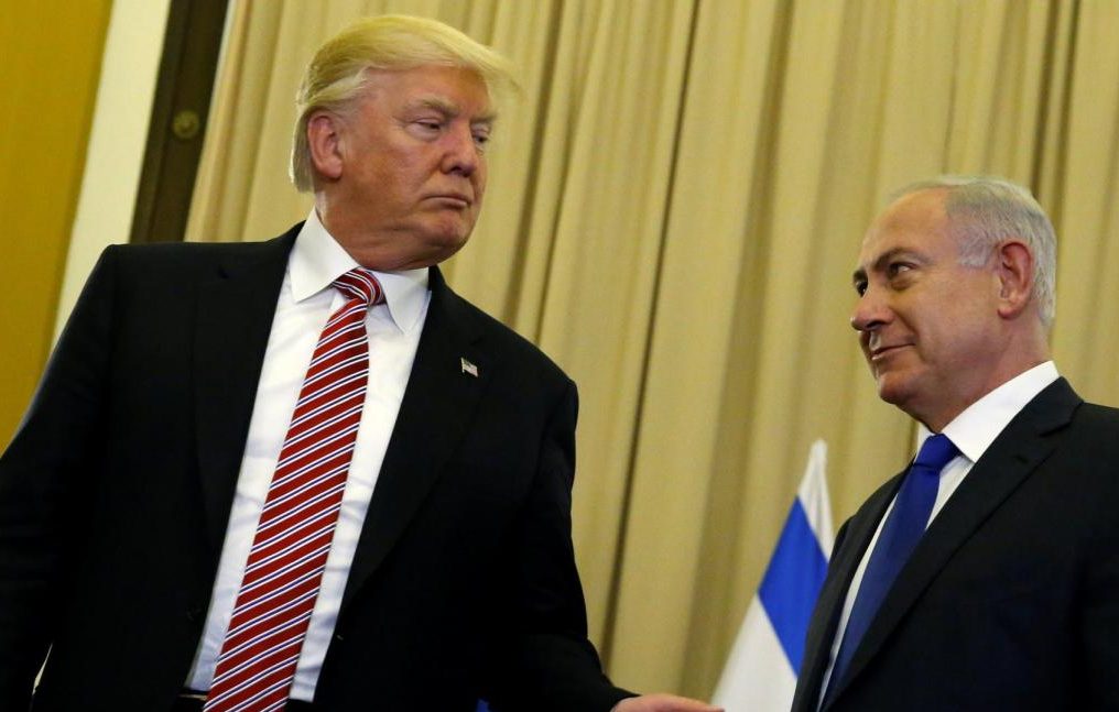 Trump and Netanyahu speak to reporters before their meeting in Je e1566918857441