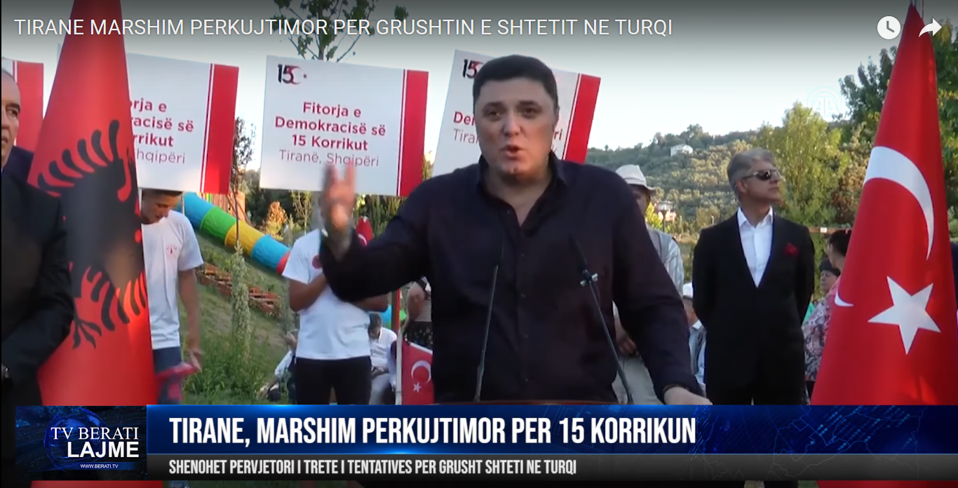 Zbulohet video, ja fjala e Kreshnik Çollakut të PD në vendosjen e memorialit turk tek Liqeni