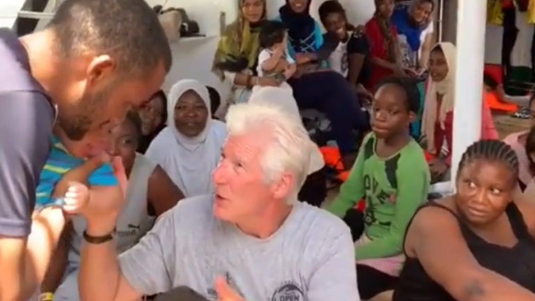 Richard Gere: Salvini, ky "Trump i vogël"! 14 richard gere migranti 0