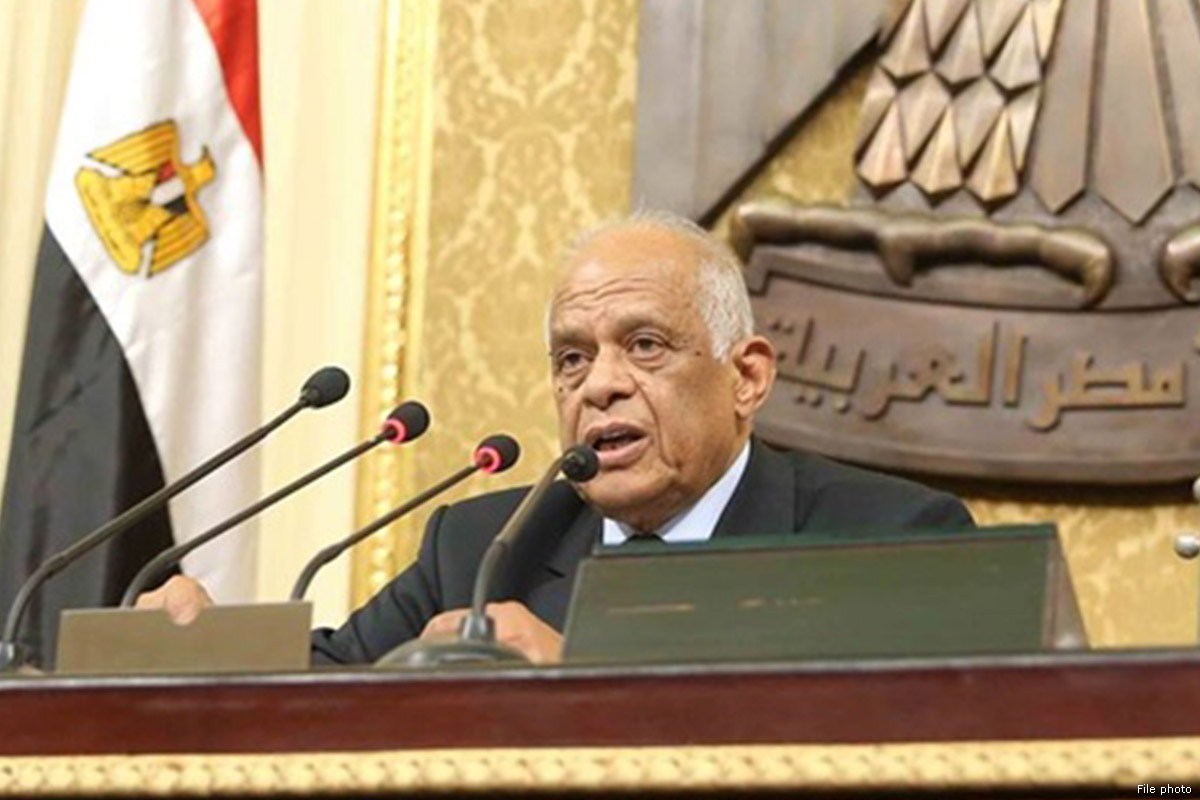 2017 10 04 Egyptian Parliament Speaker Ali Abdel Aalddddd