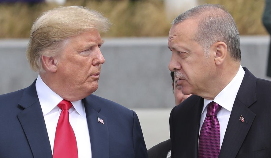 Erdogan gati për takimin me Tramp, i kujtohen sërish "sanksionet amerikane" 6 AP 18192503805547 c0 243 3480