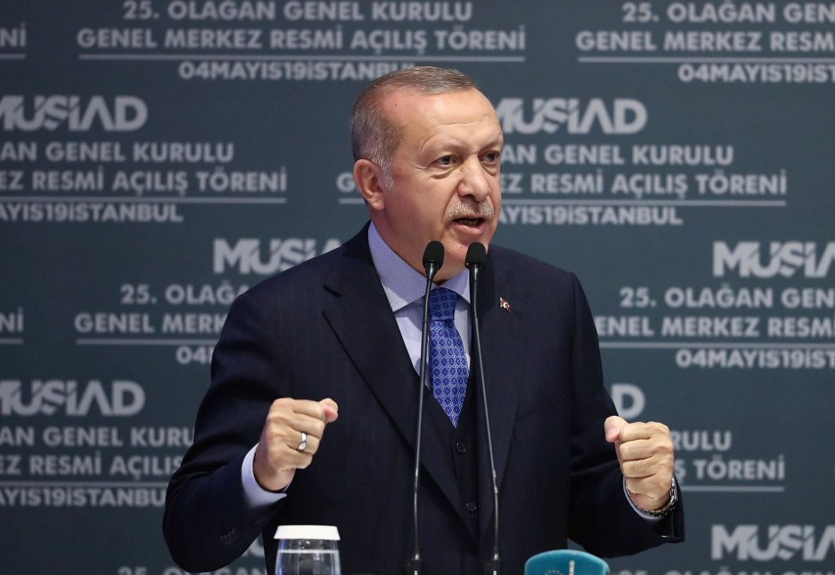 Kërcënimi me sanksione, Erdogan: Hej Evropë, Turqia është ndryshe! 13 erdogan AA 0504