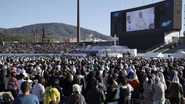 Papa, kritika nga Nagasaki: dikotomia e çoroditur e posedimit të armëve bërthamore 9 papa franjo epa 2 2