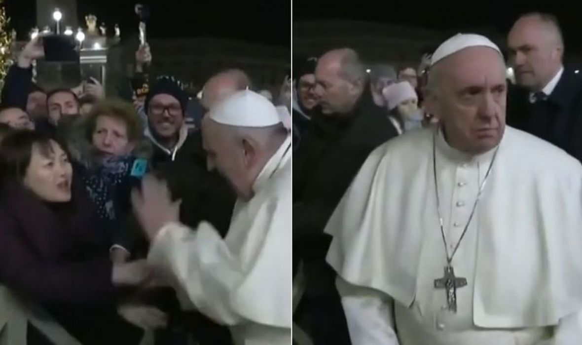 papa franjo incident