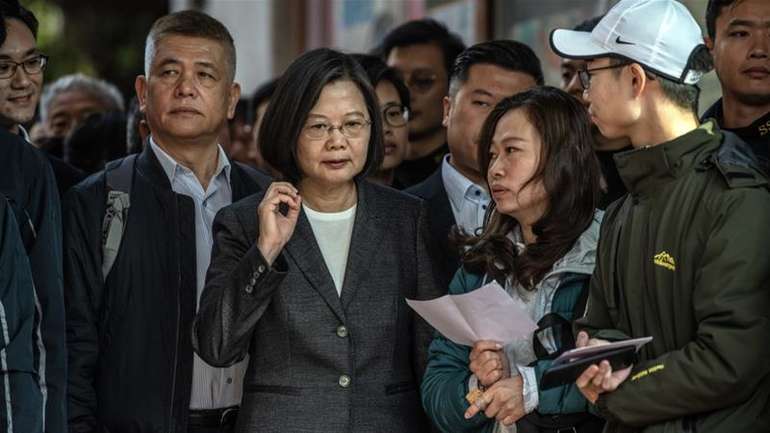E hekurt me Kinën, Tajvani rizgjedh Tsai Ing-wen si presidente 13 tajvan getty 1
