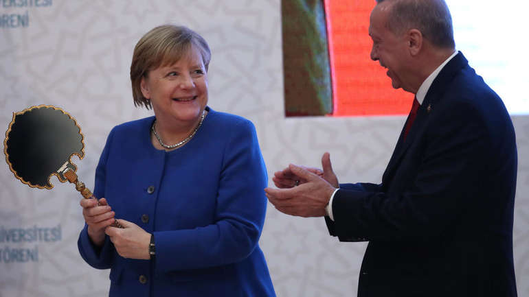 Erdogan dhe Merkel hapin Universitetin Turko-Gjerman në Stamboll 8 w 55800422 0