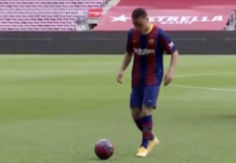Lojtari më i ri Barcelonës lë nam gjatë prezantimit, video e tij teksa duket ‘qesharak’ me top bën xhiron e rrjeteve sociale