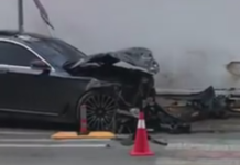 VIDEO: Momenti i aksidentit të rëndë në Tiranë, makinat përplasen “kokë më kokë”