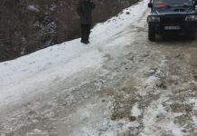 Prezenca e akullit nëpër rrugët e vendit, ARRSH u bën apel drejtuesve të reduktojnë shpejtësinë. Këto janë akset ku qarkullimi mundësohet vetëm me zinxhirë