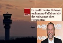 Konfiskohen honoraret e Shqipërisë në Eurocontrol, 170 mijë euro shkojnë për t’u paguar dëmshpërblimi i Bechettit