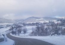 Ulja e temperaturave, nisin reshjet e borës në të gjithë qarkun e Korçës