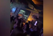 VIDEO/ Vijon rregullisht jeta e natës në Korçë, të rinjtë nuk duan t’ia dinë as për Covidin as për orën policore