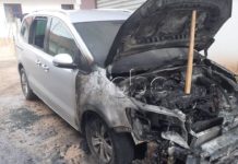 Efektivit i djegin makinën, policia e Librazhdit shoqëron disa persona