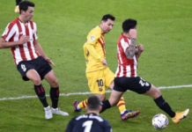 Barça i merr 3 pikët Bilbaos në shtëpi, dopieta e Messit kthen rezultatin dhe poziciono katalanasit në vendi e 3-të