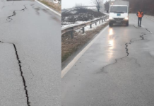 Situata problematike pas reshjeve të dendura, çahet rruga në Kukës-Krumë
