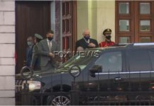 VIDEO/ Rama del i pari nga presidenca, Kim përshëndet me dorë mediat. Përfundon takimi mes krerëve të politikës