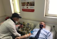 Krerët e Policisë së Beratit dhe punonjësit dhurojnë gjak për fëmijët talasemikë