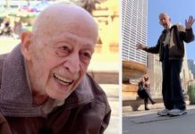 Prej muajsh i izoluar nga frika e Covid, shihni si kërcen rrugëve i moshuari pas marrjes së vaksinës (video)