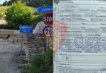 Kishte zënë rrugën me paleta guri, Policia Rrugore me ”dorë të hekurt” në Skrapar, gjobit biznesin