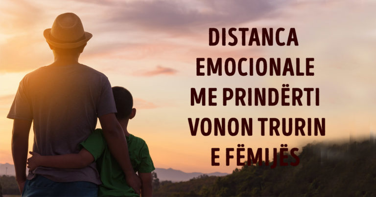 Afrohuni me fëmijët tuaj, ose distanca emocionale do t’u vonojë trurin… Afrohuni me fëmijët tuaj, ose distanca emocionale do t’u vonojë trurin…