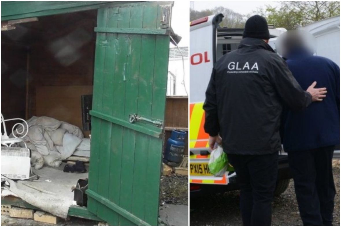 Policia britanike has një skllav: rob i babë e bir