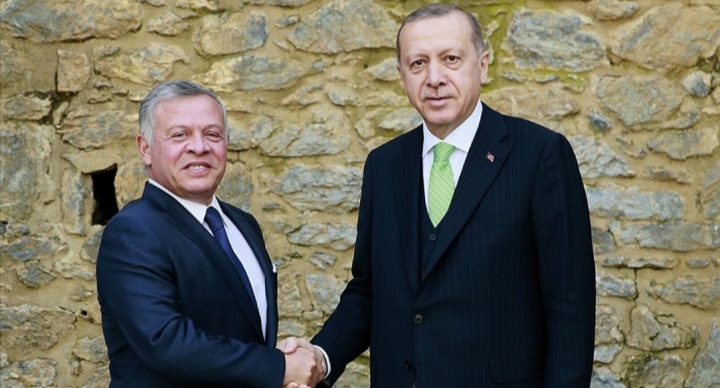 Turqia dhe Jordania dakordohen për bashkëpunim të ngushtë për çështjen e Palestinës
