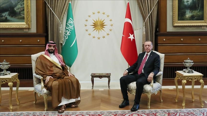Presidenti turk dhe princi i kurorës saudite diskutojnë lidhjet dypalëshe dhe çështjet rajonale