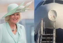 Një makth në ajër për Camilla-n, frikacaken e fluturimeve