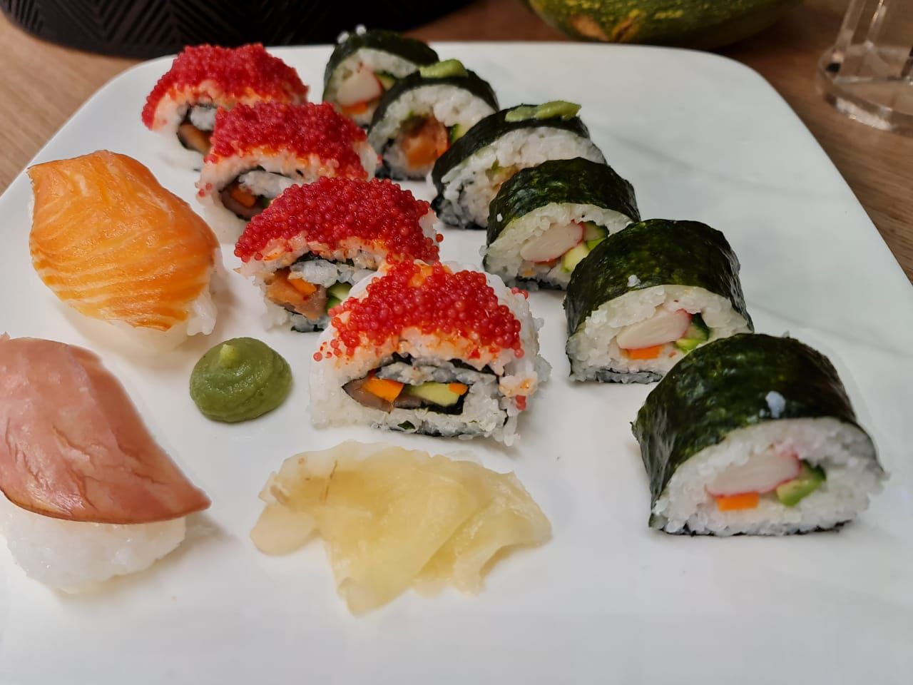 Sushi më i thjeshtë në kushte shtëpie