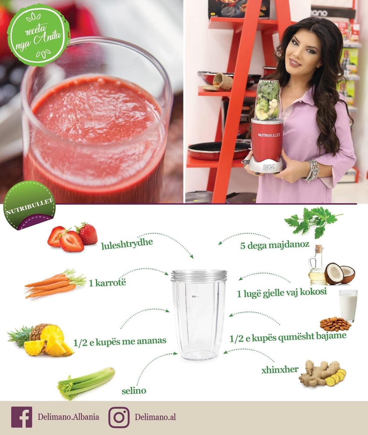 Smoothie per artritin dhe dhimbjen e nyjeve