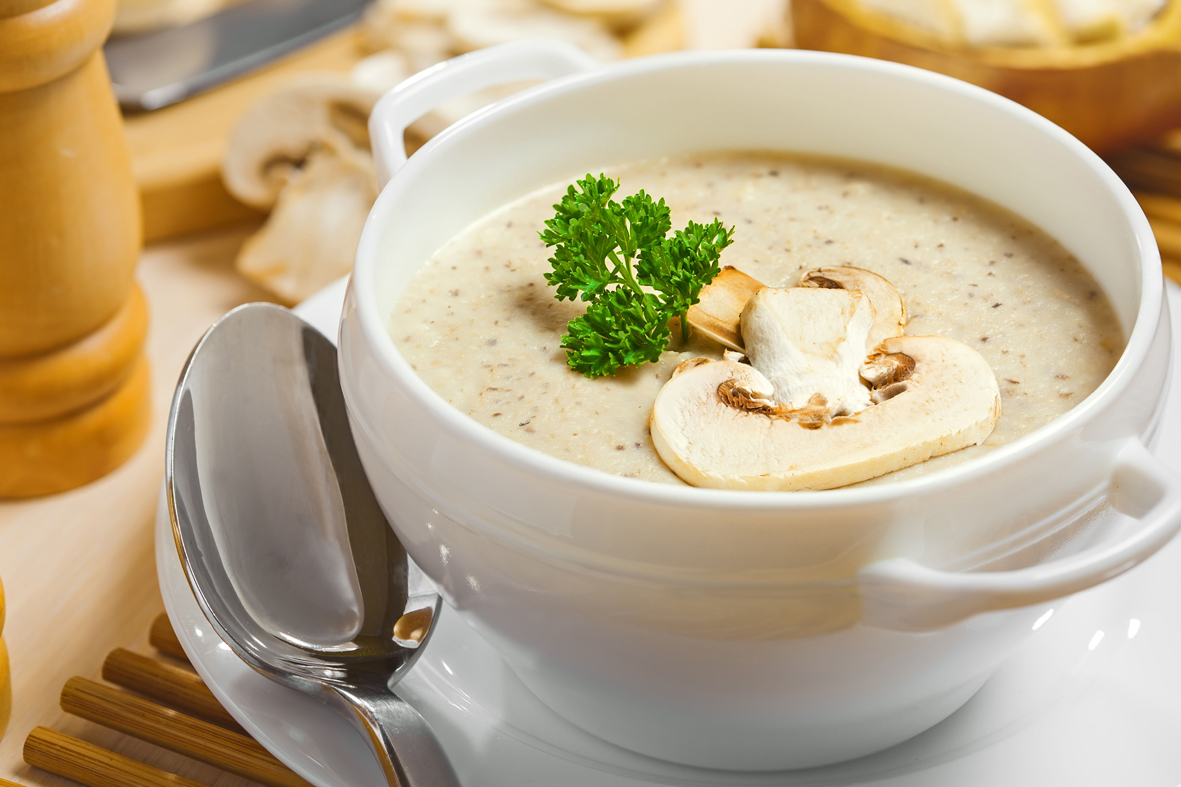 Menu dimri/ Supë kremoze me kërpudha dhe kungull