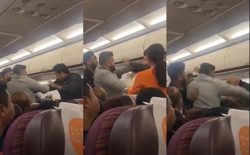 Çmenduri në avion për një arsye të çuditshme…