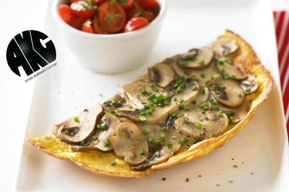 Omletë me kërpudha (Receta)