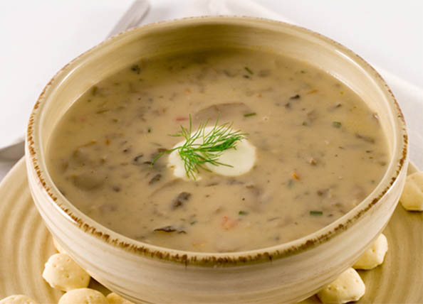 Një recetë e shëndetshme/ Supë kremoze me kërpudha