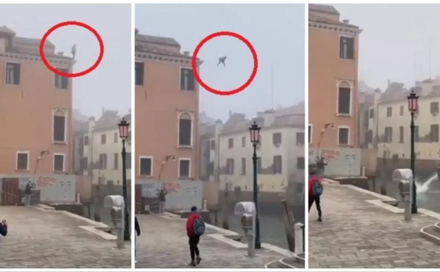 Pamje: një “idiot” në Venecia…